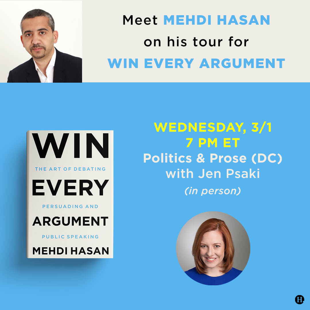 WASHINGTON DC: Mehdi Hasan and Jen Psaki