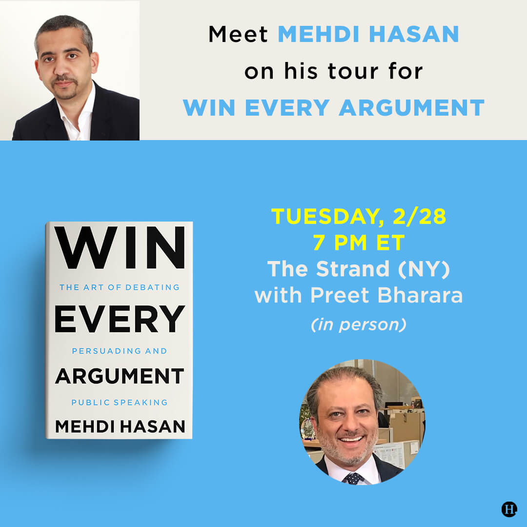 NEW YORK: Mehdi Hasan and Preet Bharara